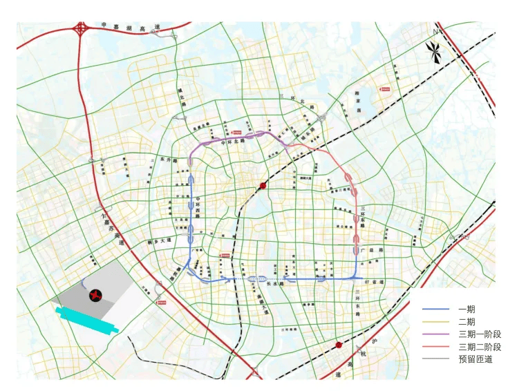 嘉兴内环快速路图片