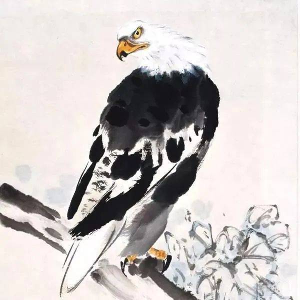 这位画鹰,狠着呢!