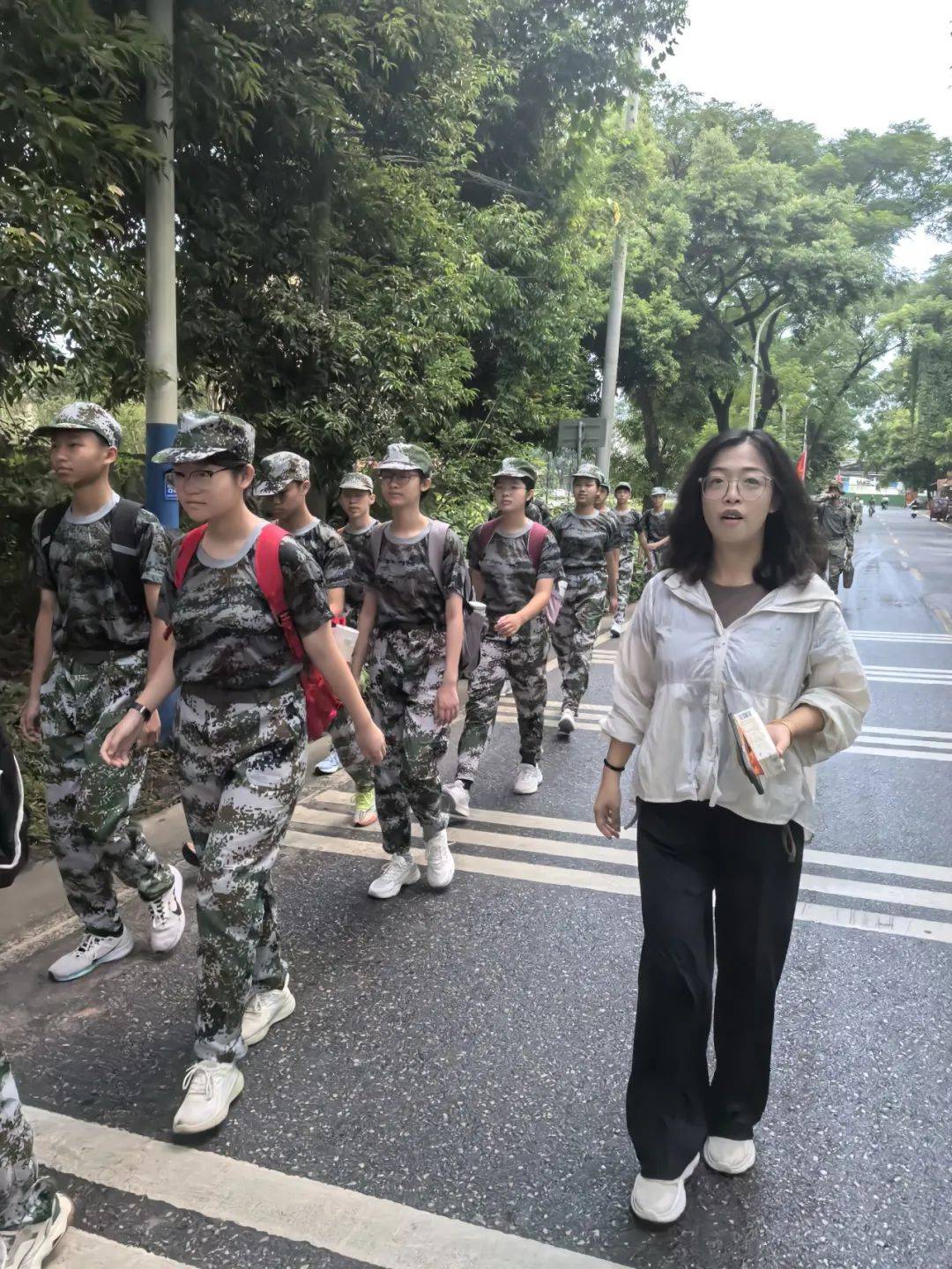 意志之旅——桂林市第十八中学尖兵——2024学生军训风采