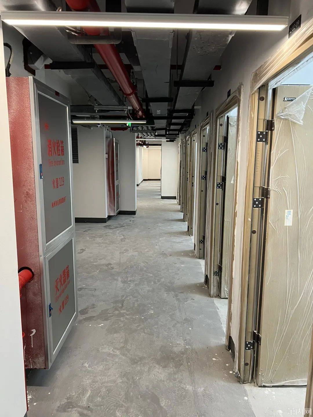 安置房的地下储藏室都长啥样?萧山网友到手后觉得不太满意