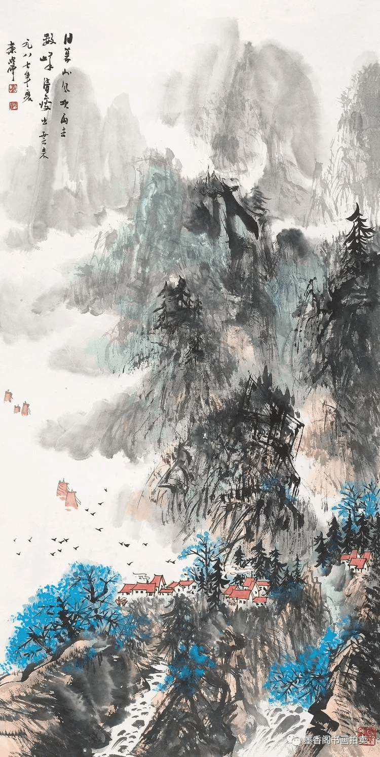 零基础山石画法教程,简单易学,一学就会