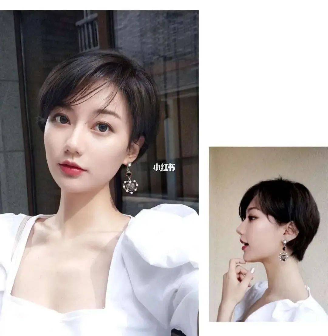 矮个子女生短发简单清爽有气质