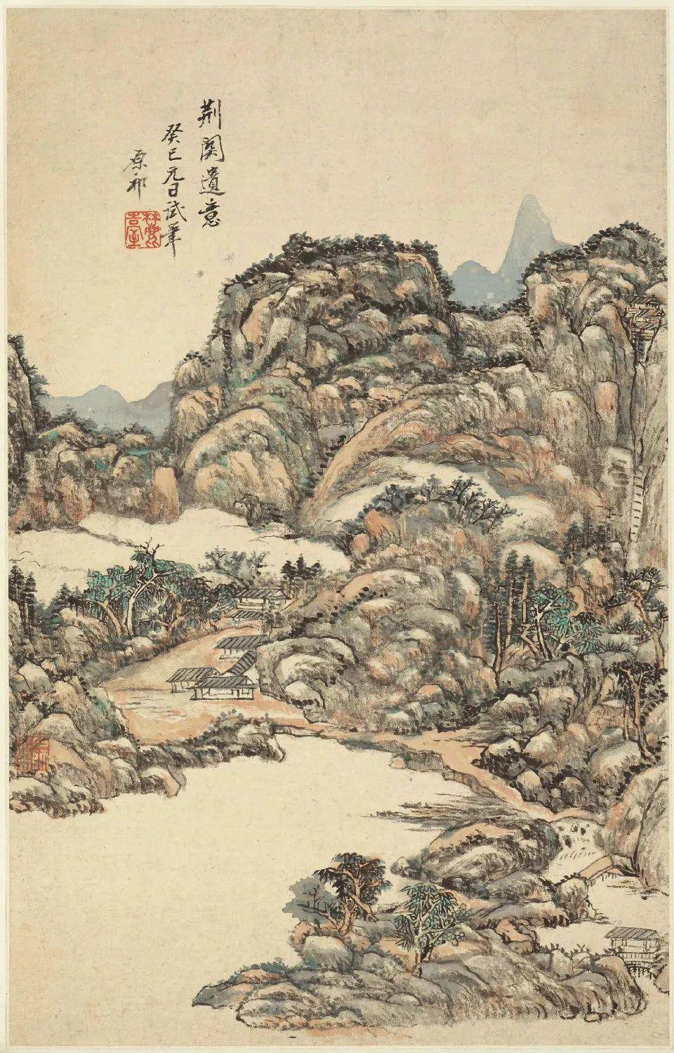 王原祁的山水画惊艳绝伦,宛若仙境的绝美景致!