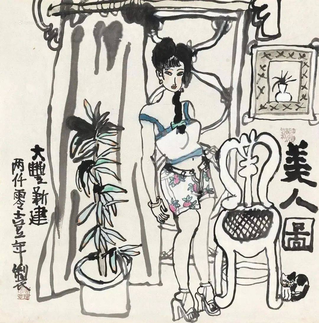 朱新建当代书画家不太容易出大师