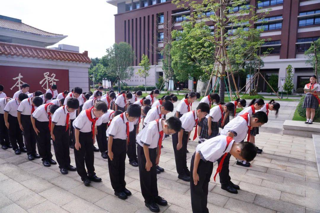 晋雅初心 扬帆启航 丨广雅中学花都校区2024级初一新生入学礼回顾