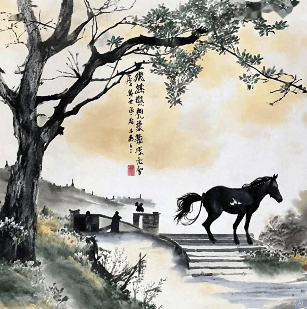 马致远笔下的《天净沙·秋思》:夕阳西下,断肠人在天涯