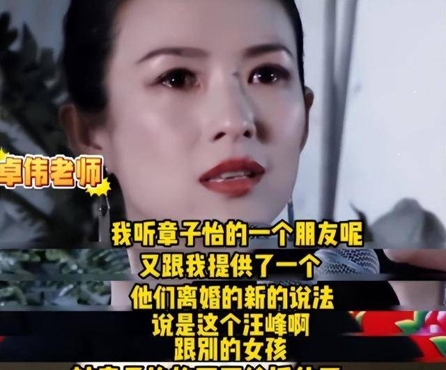 章子怡婚变图片