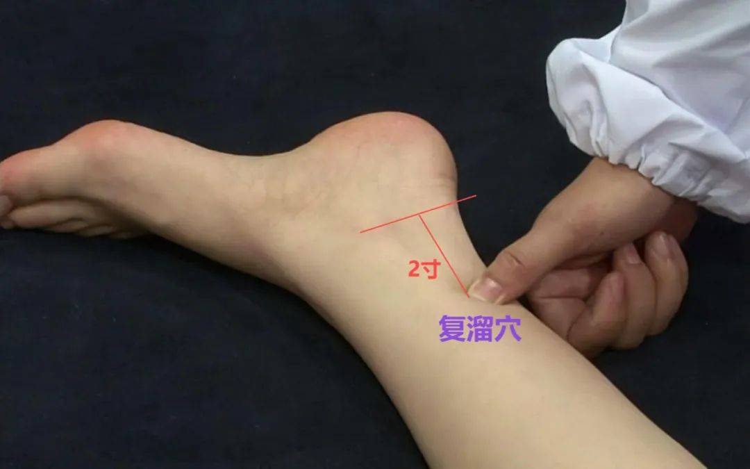 探秘复溜穴——肾经气血流动的“秘密花园”_扶阳_穴位_功效