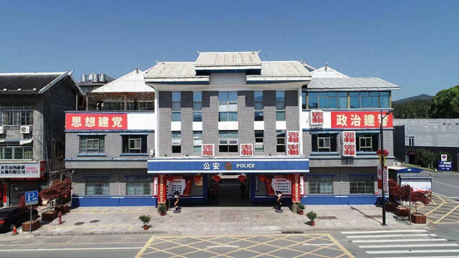 这是古田会议附属旧址群中的红四军哨所旧址——文光阁,距古田会议