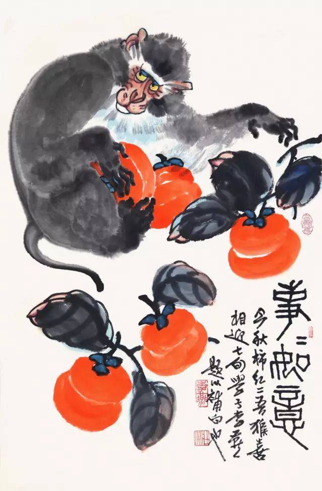 李燕画猴 |以 " 猴缘 " 结 "人缘 "