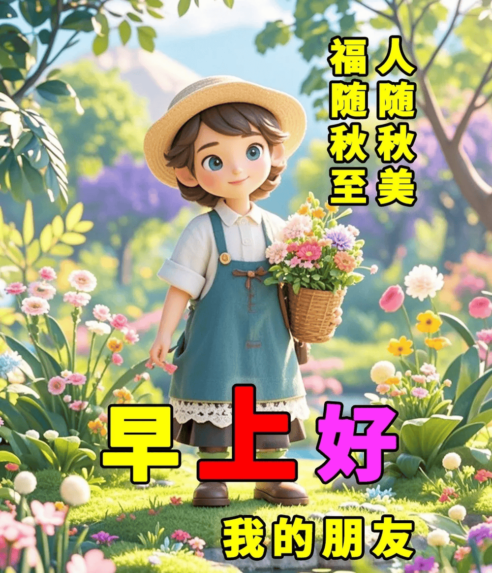 13最新版超温馨早安早上好祝福精选表情图片大全,愿你一天都有好心情!