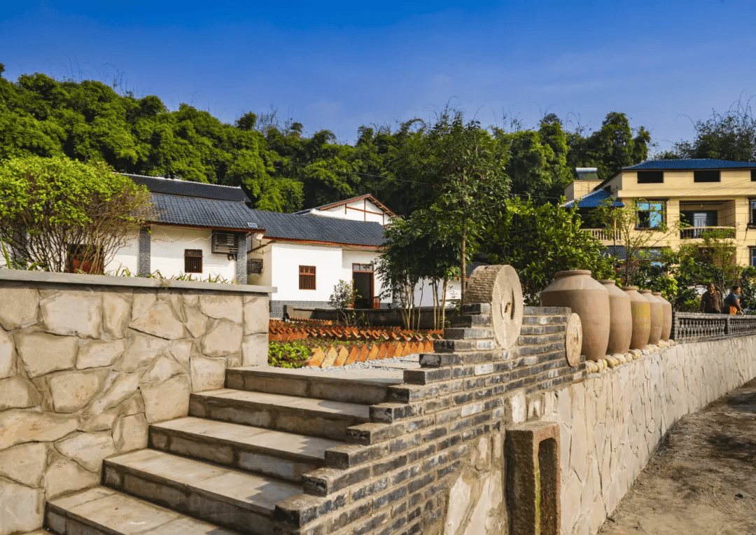 巴蜀美丽庭院示范片水韵山居—巴蜀美丽庭院示范片万盛区青年镇板辽