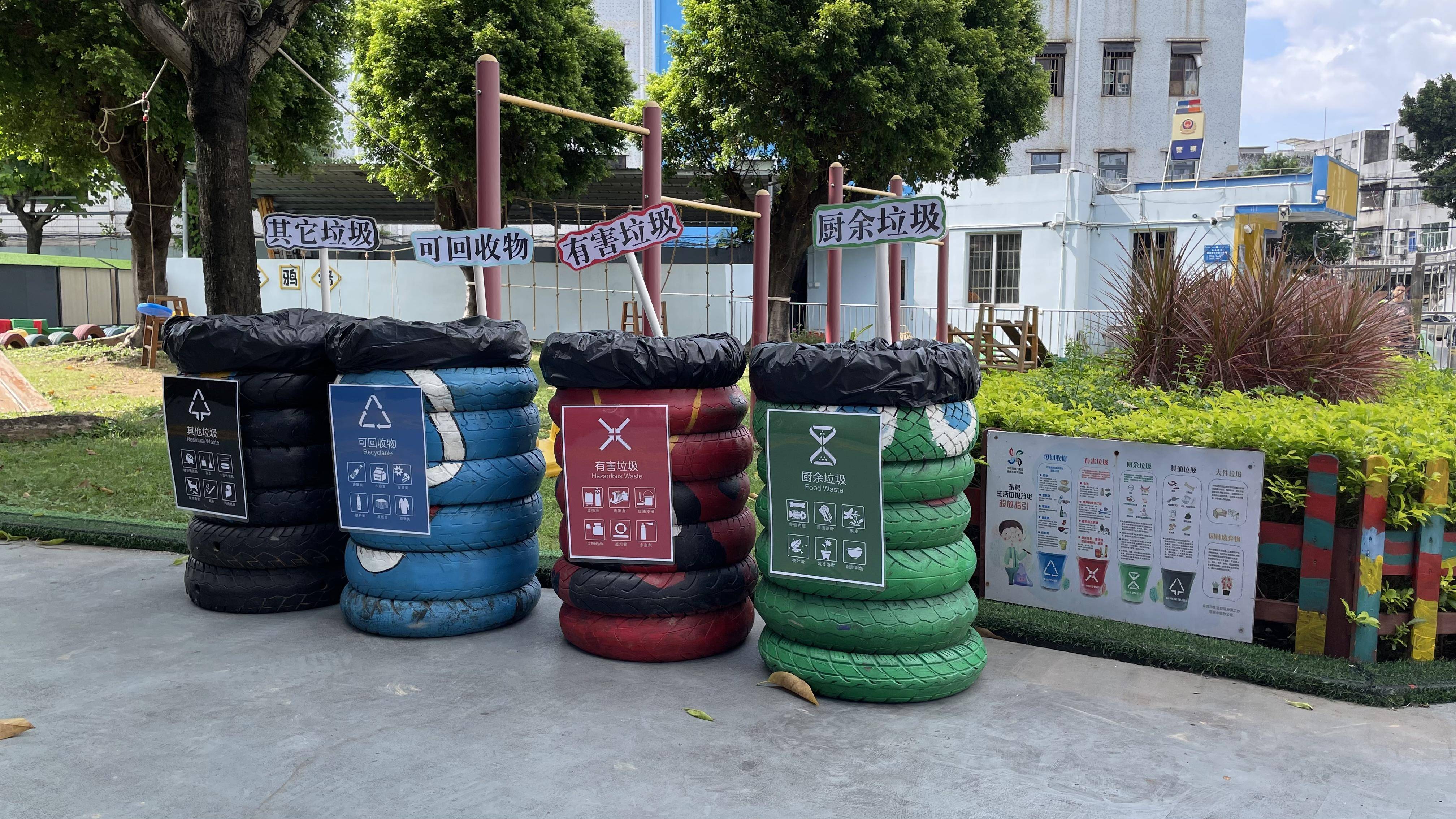 东莞桥头开展"垃圾分类,携手童行"主题宣传活动