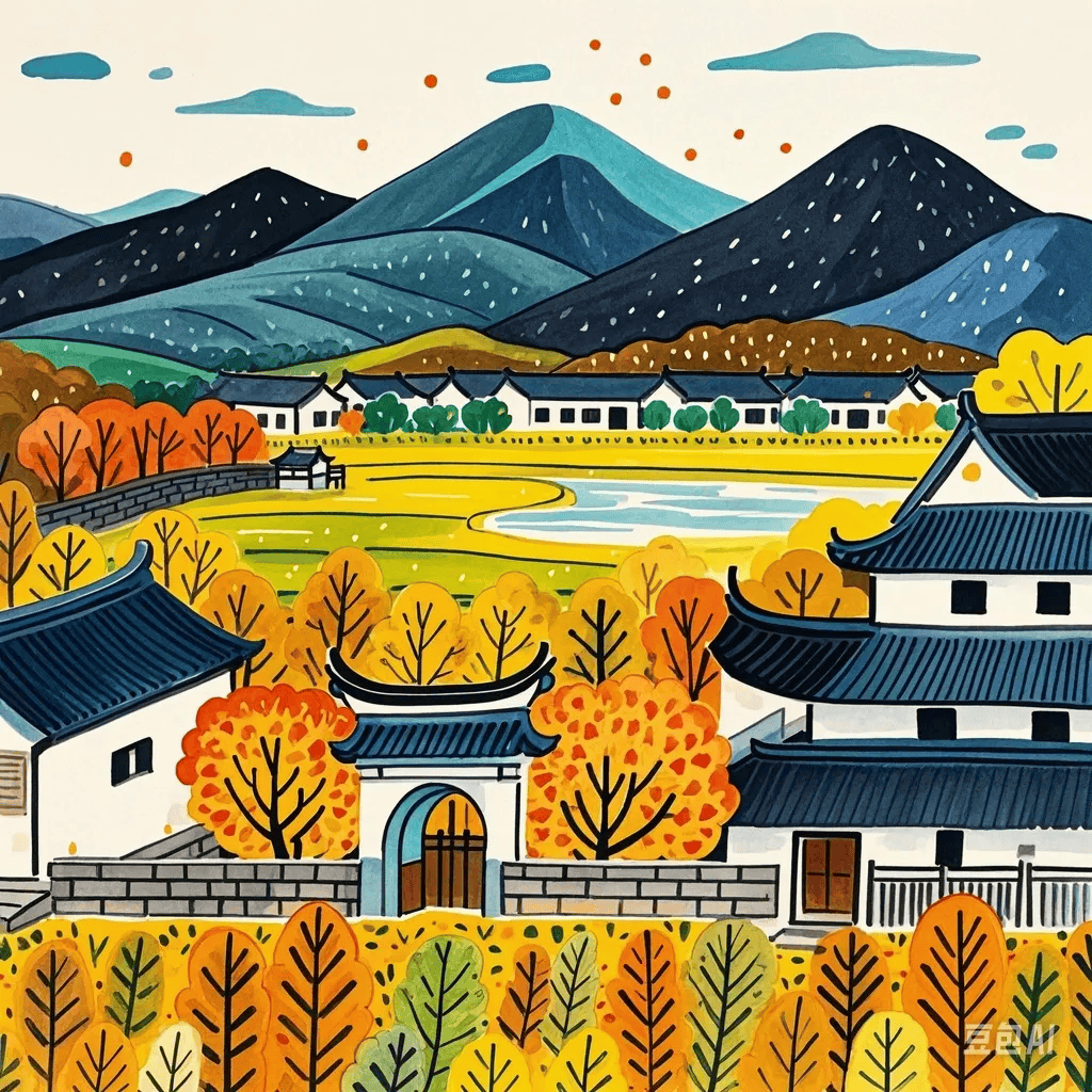 他山之石·艺‖马克笔秋天风景绘画