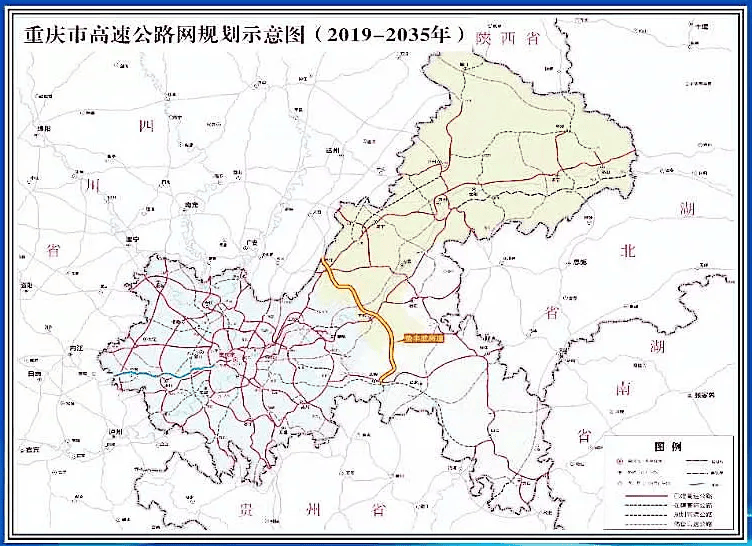 垫江到丰都高速规划图图片