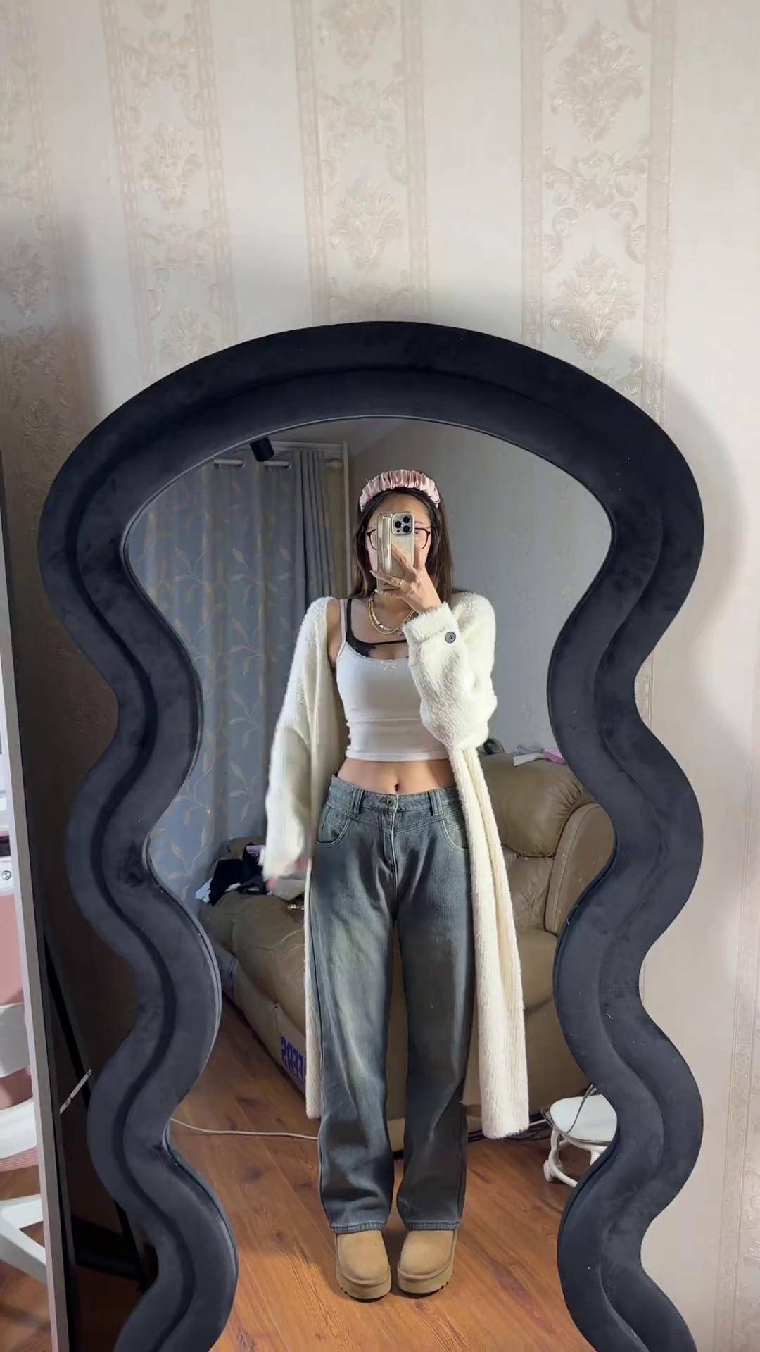 178不短!我穿2xl!140家都可以穿!梨型身材 微胖女生