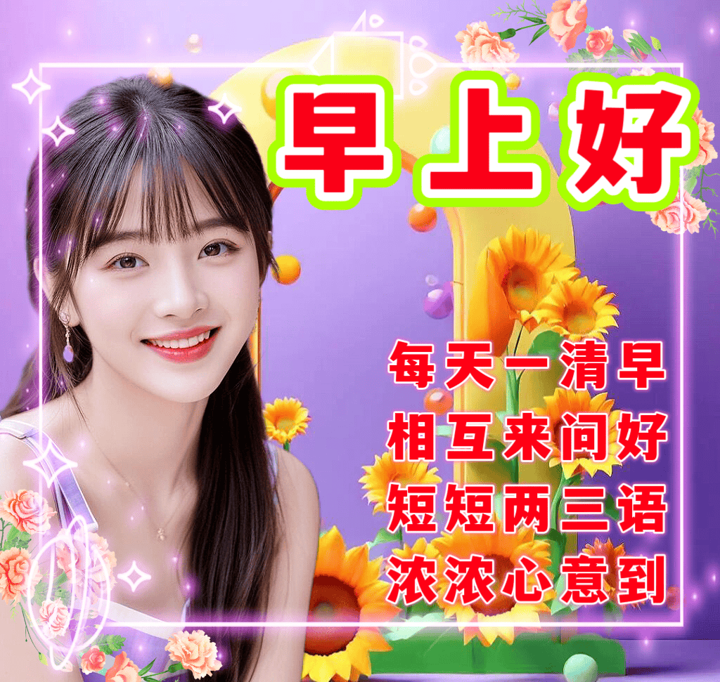 今日最新早安早上好精选图片,早安吉祥,生活美好