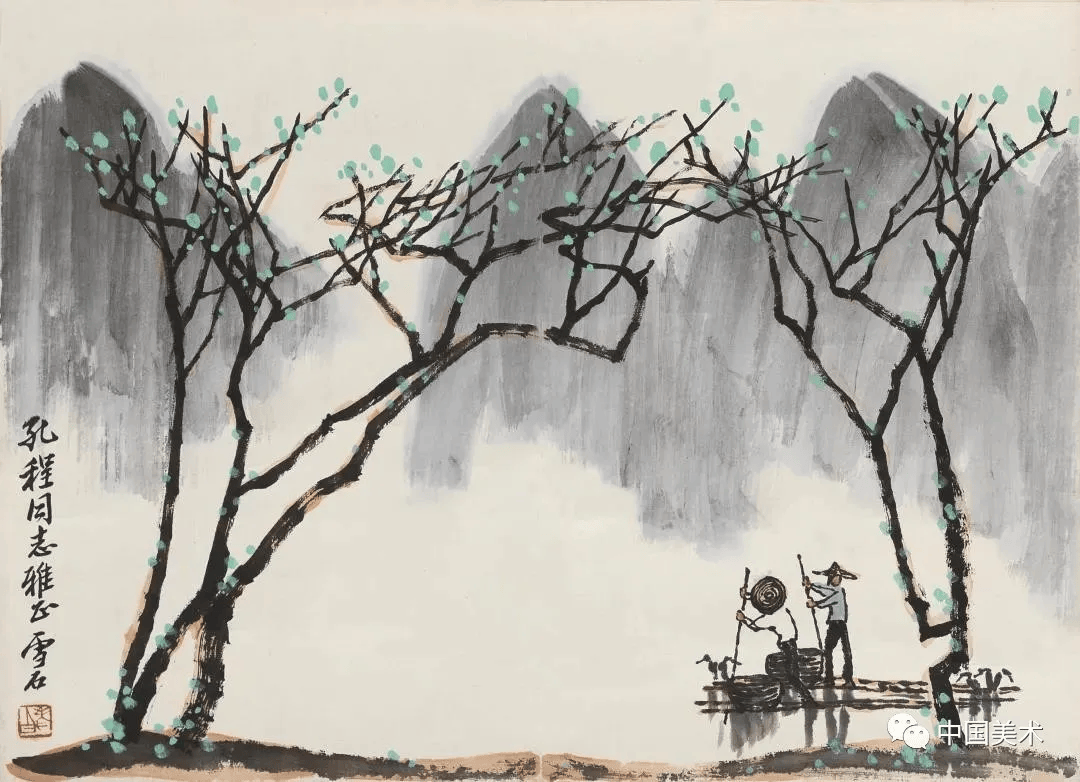 白雪石的画(高清70图)