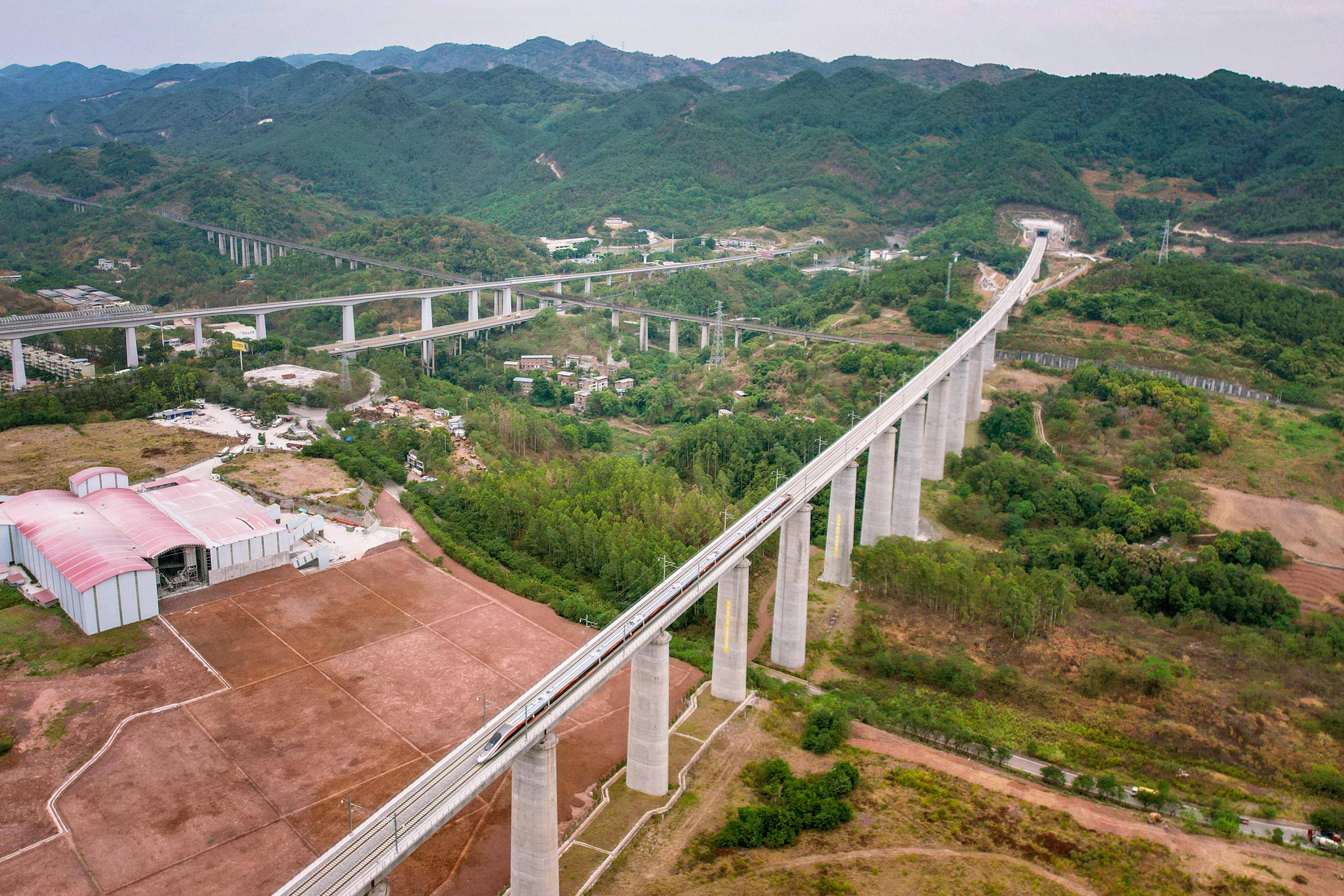 渝合城际铁路图片