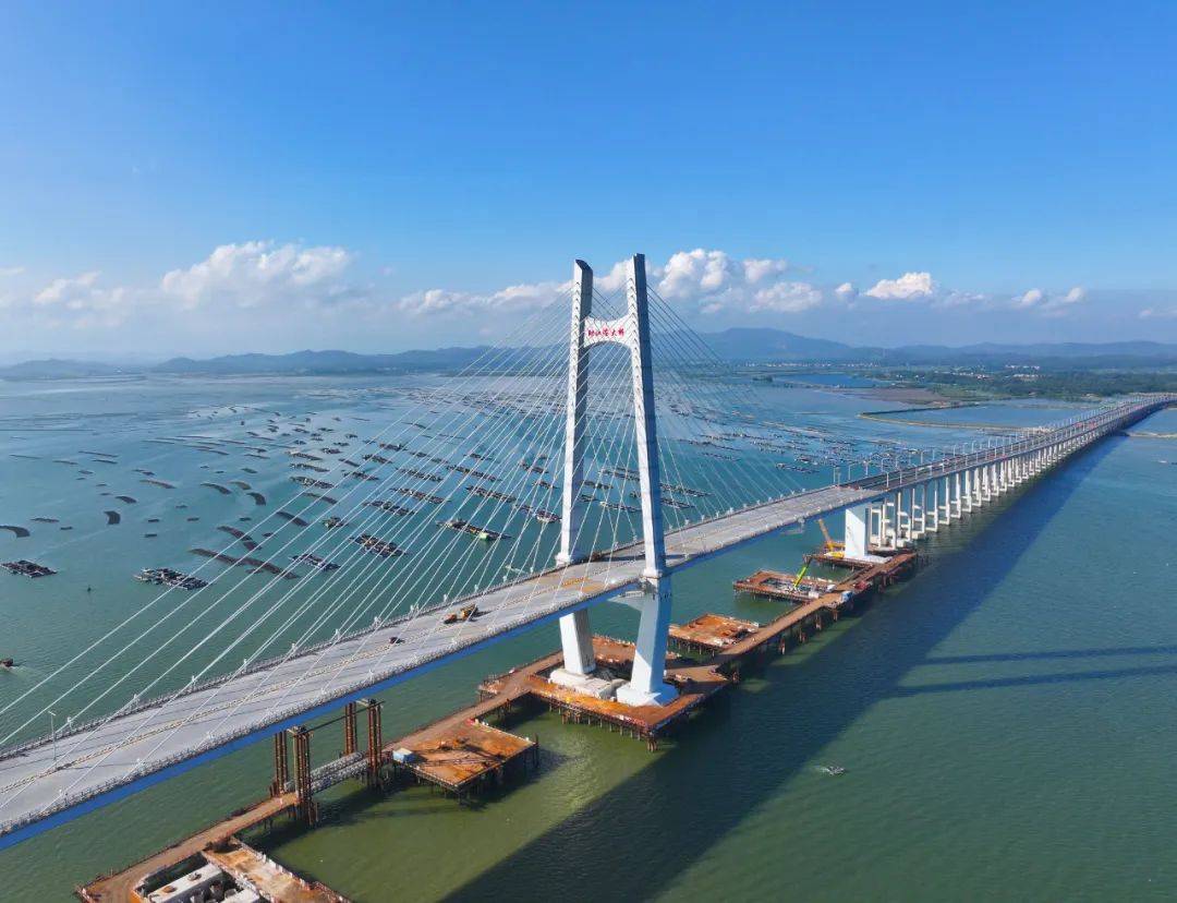 一座能连接阳江港东西两岸的跨海大桥,是市区和阳西群众多年来的共同