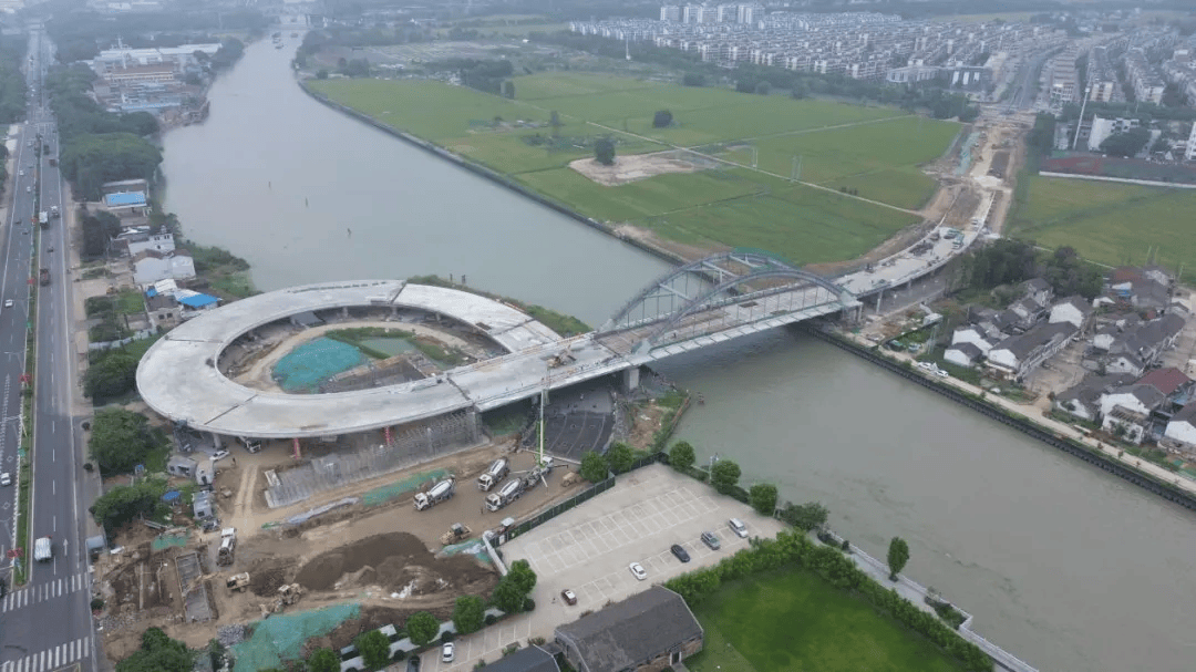 建成后，六庄桥将连通屺亭街道锡溧漕河两岸的北街路，成为屺亭重要的过