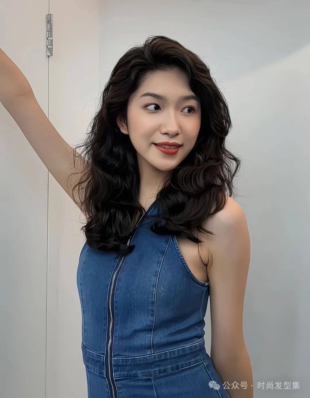 秋天流行纯与欲的法式烫