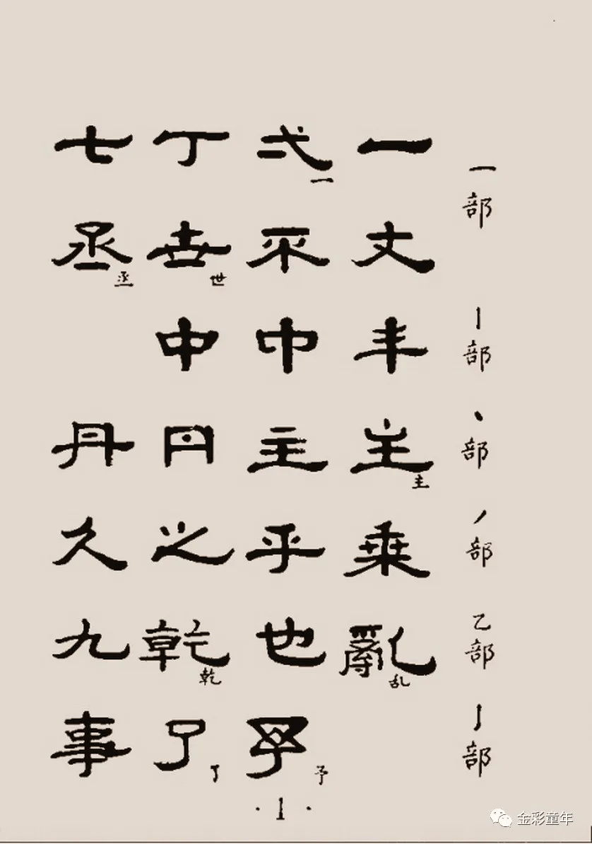 1122个标准隶书范字