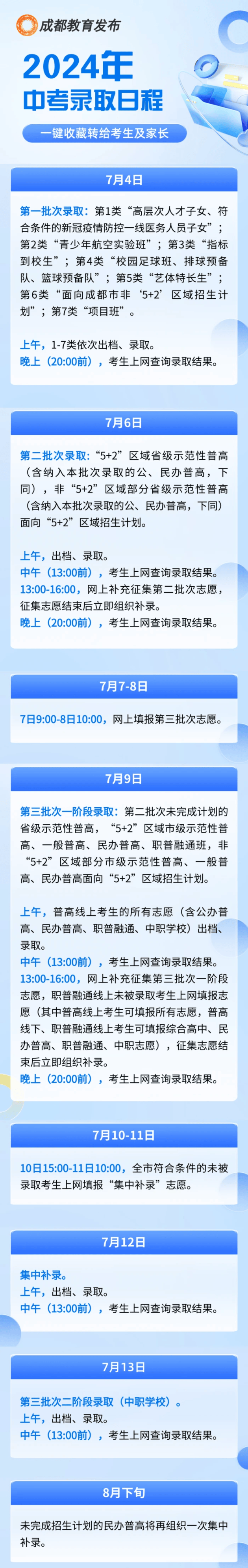 2025年成都中考月度重要事项概览