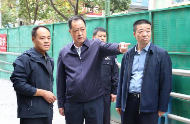 张立平检查指导城区综合管网建设工作