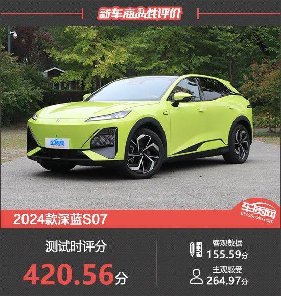 2024款深蓝S07新车商品性评价