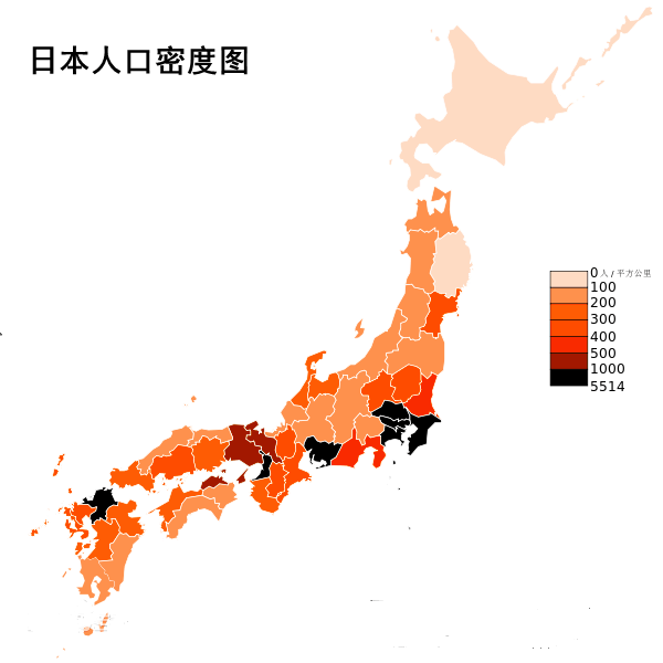 初一地理日本地图图片