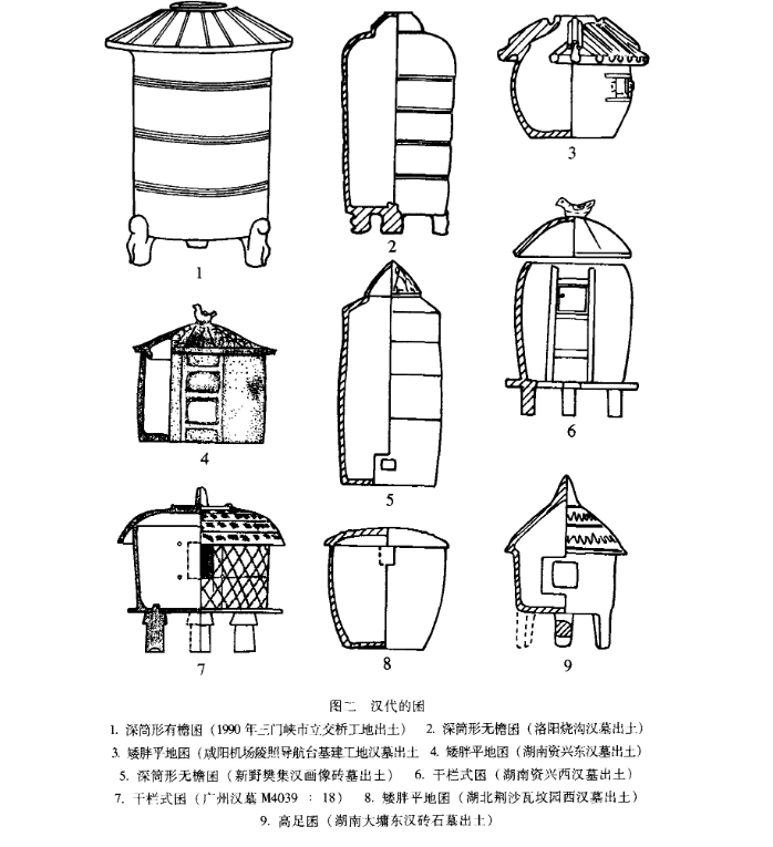 【秦风汉韵】“禾、粟、稻、麦、豆”字陶囷_汉代_时辰_风华