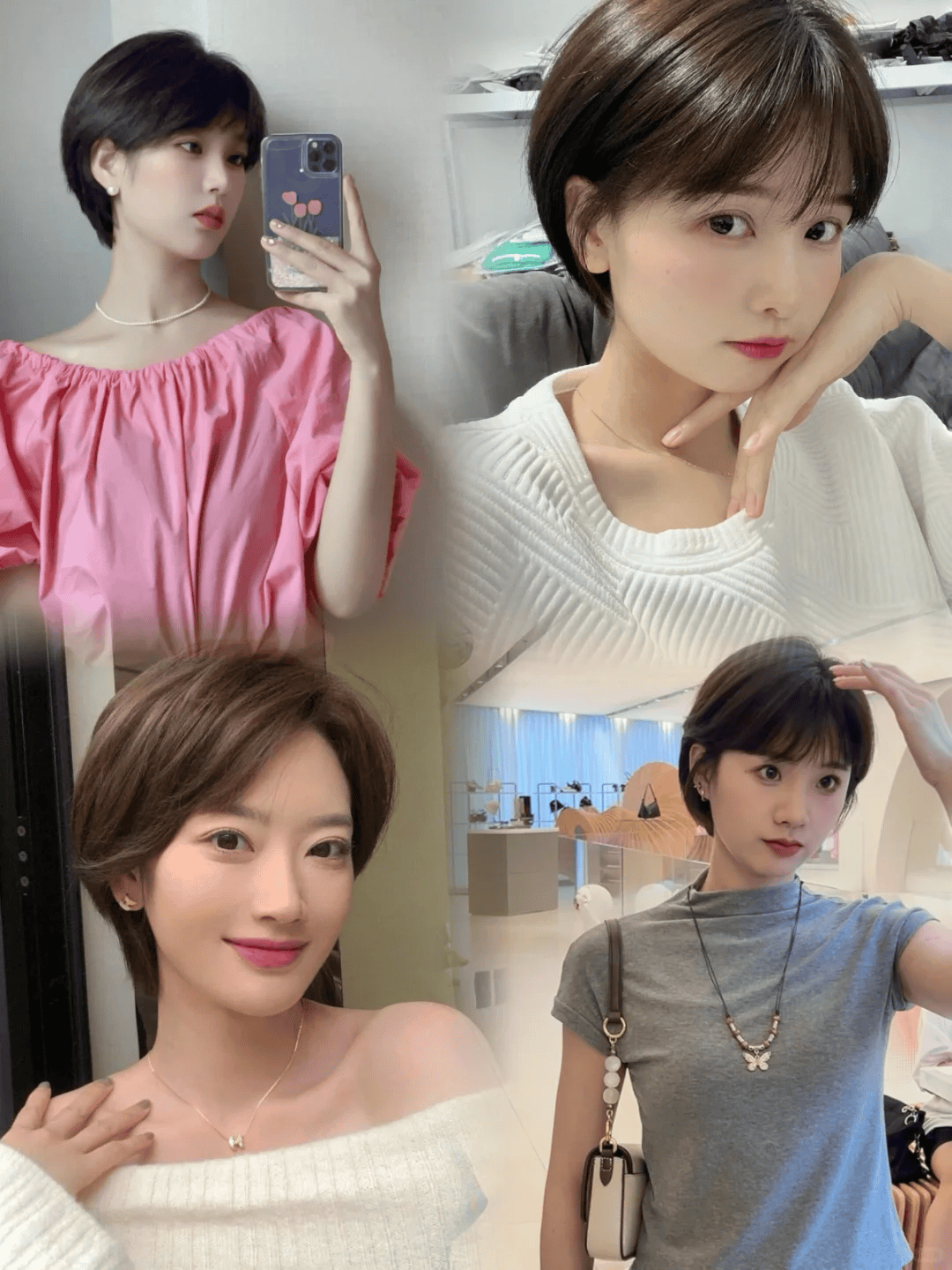 优雅知性的短发,简约而不简单,很高级