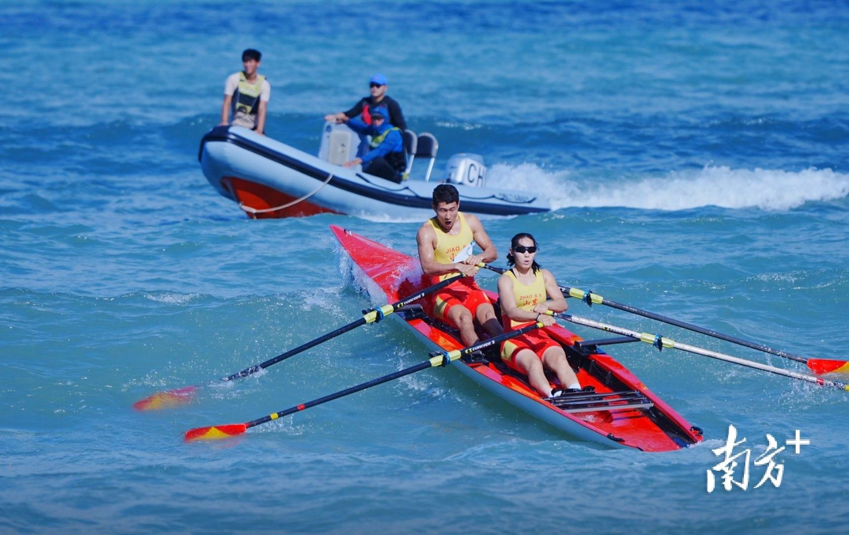 首次落户汕头!海岸赛艇沙滩冲刺冠军赛在南澳举办