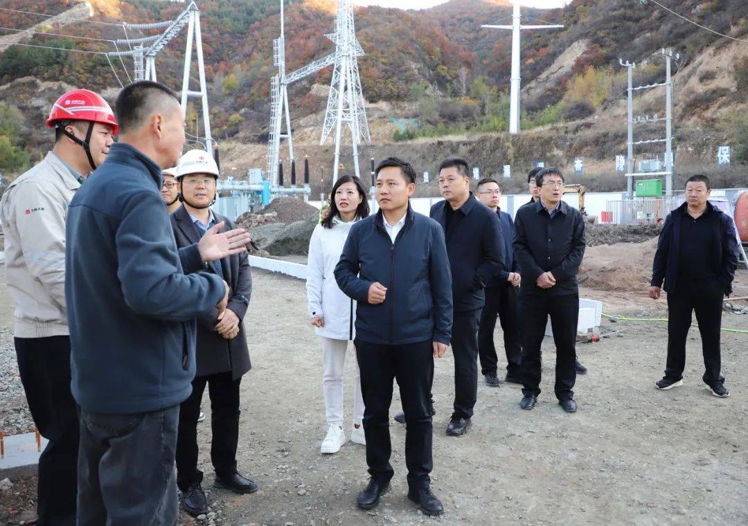 景博督导推进娄烦县新能源项目