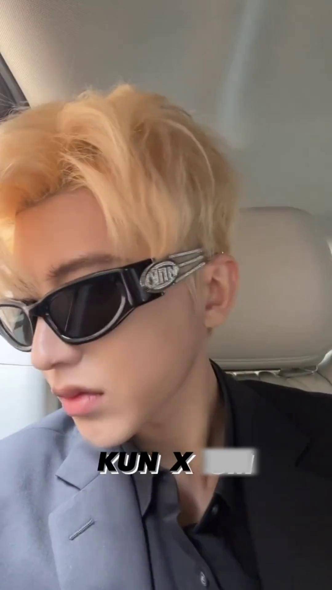 蔡徐坤 戴墨镜真的太帅啦! 墨镜一戴谁也不爱 高级感