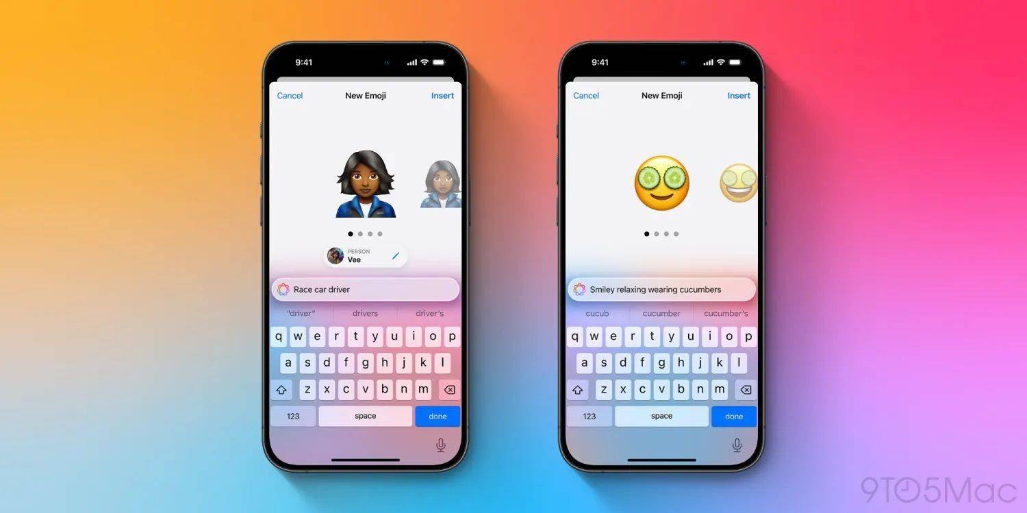 让你的表情更生动：初探苹果iOS 18.2 AI Emoji定制工具 Genmoji_iPhone_用户_显示