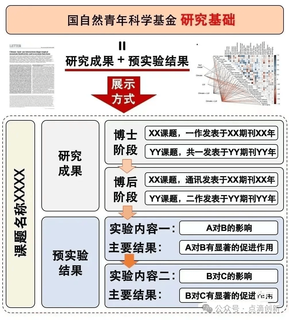 国自然经典技术路线图
