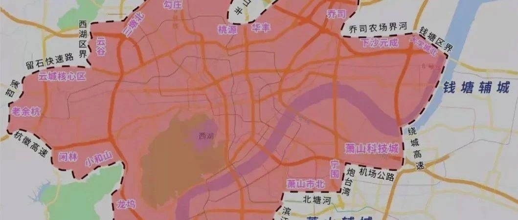 重磅规划获批!下沙划入杭州中心城区!_主城_国土_城市