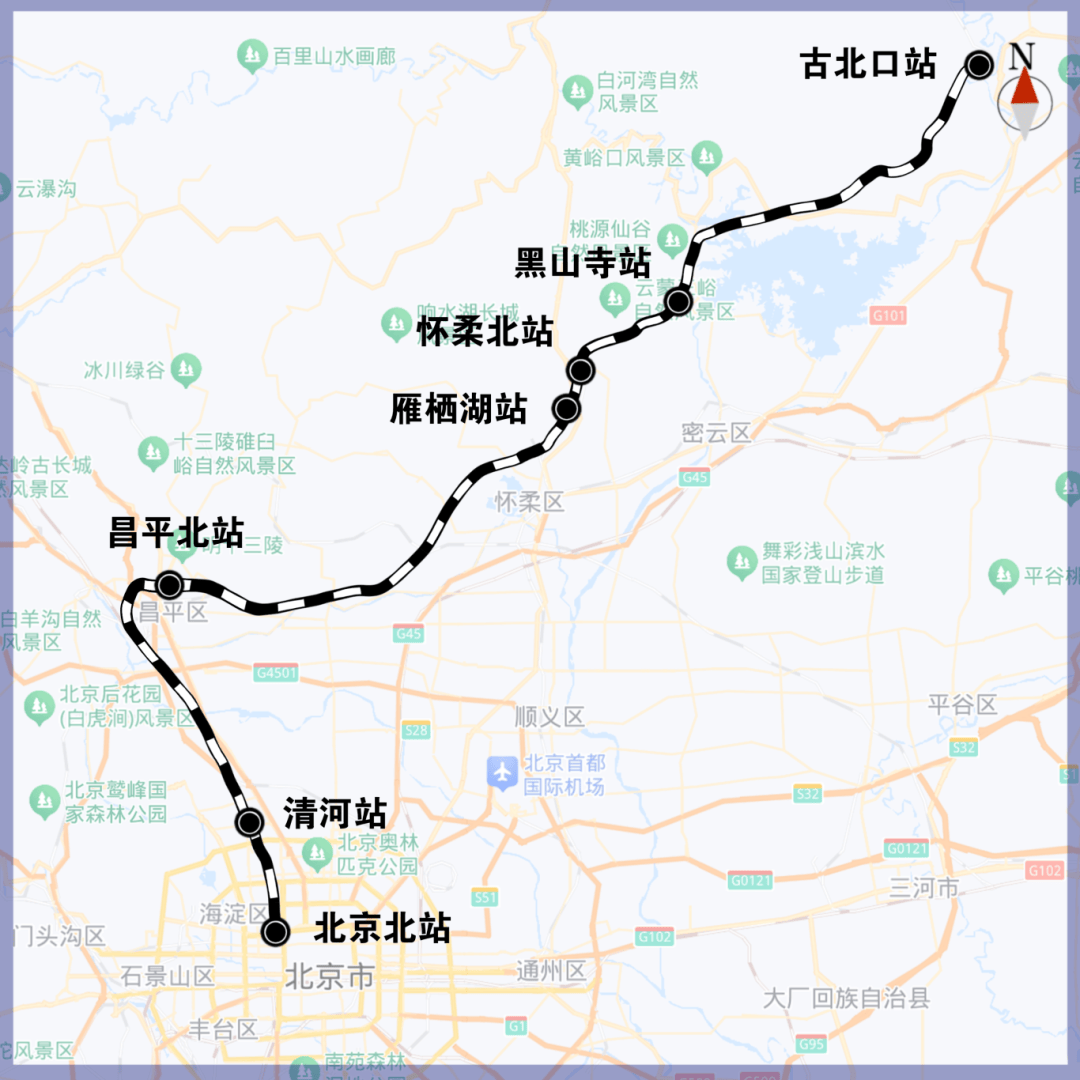 z105列车路线地图图片