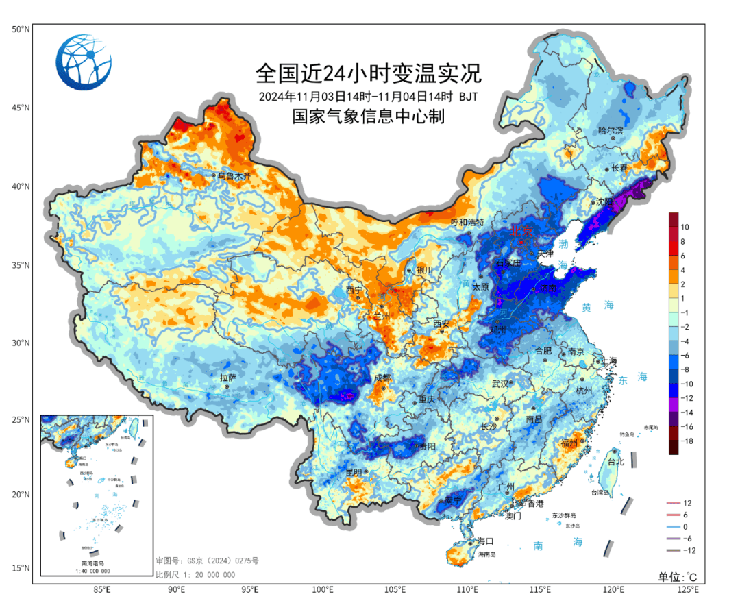 穿厚点！明后天早上最低气温0℃线将抵达这些地方