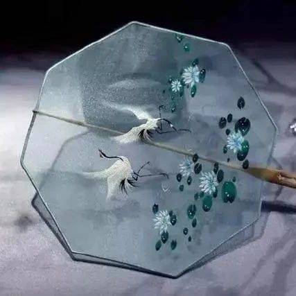 古扇，惊艳世界的美!_扇面_扇子_折扇