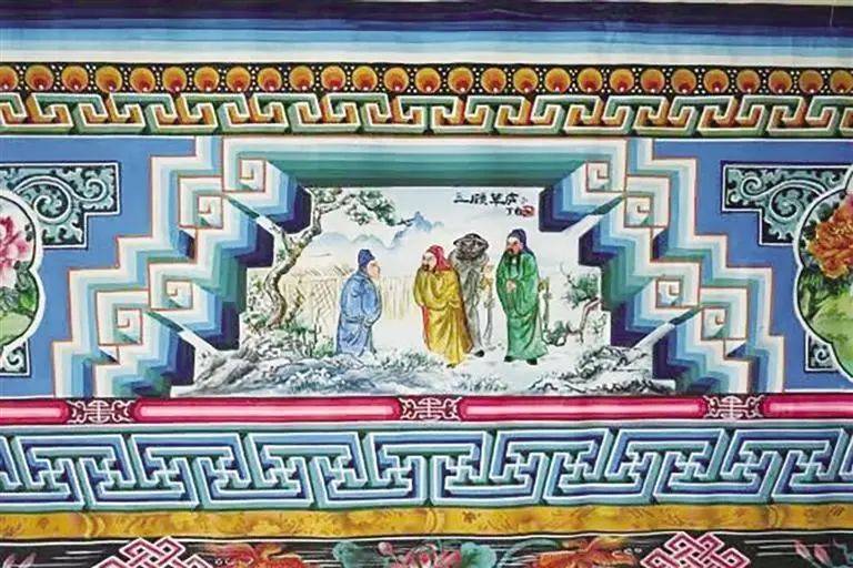 炕围画:故事画在墙围 流年刻在心头