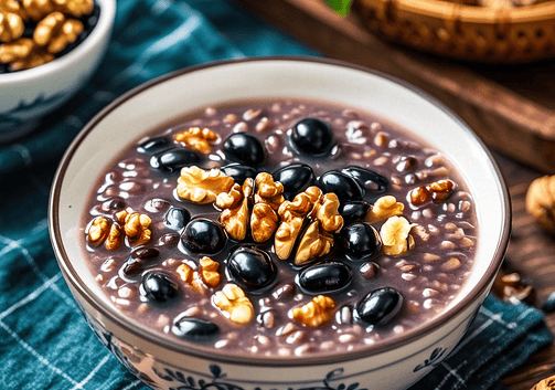 —益智黑发,眼睛亮黑豆搭档,补肝肾,益精血现代医学研究