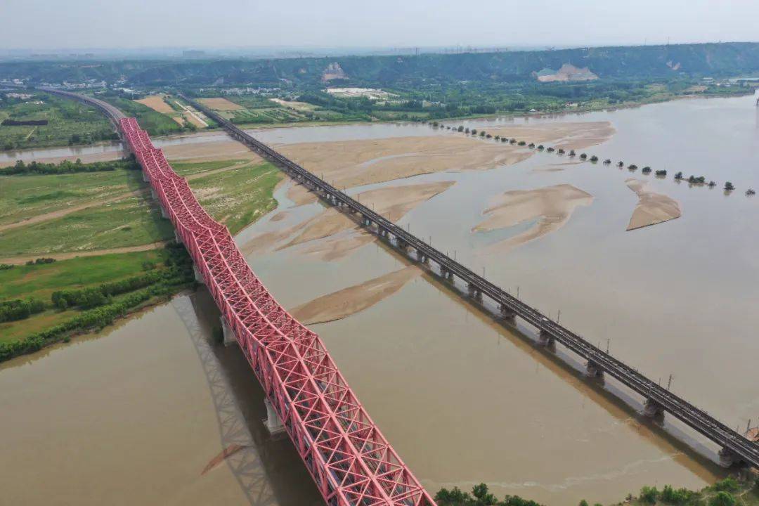 京广铁路黄河大桥图片