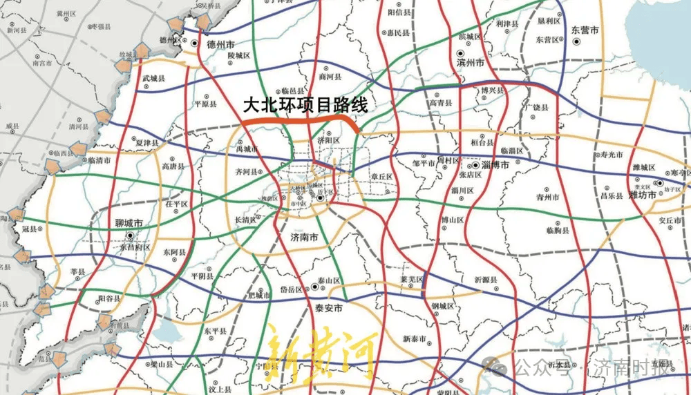 济阳圈城事途经济阳的济南大北环通车