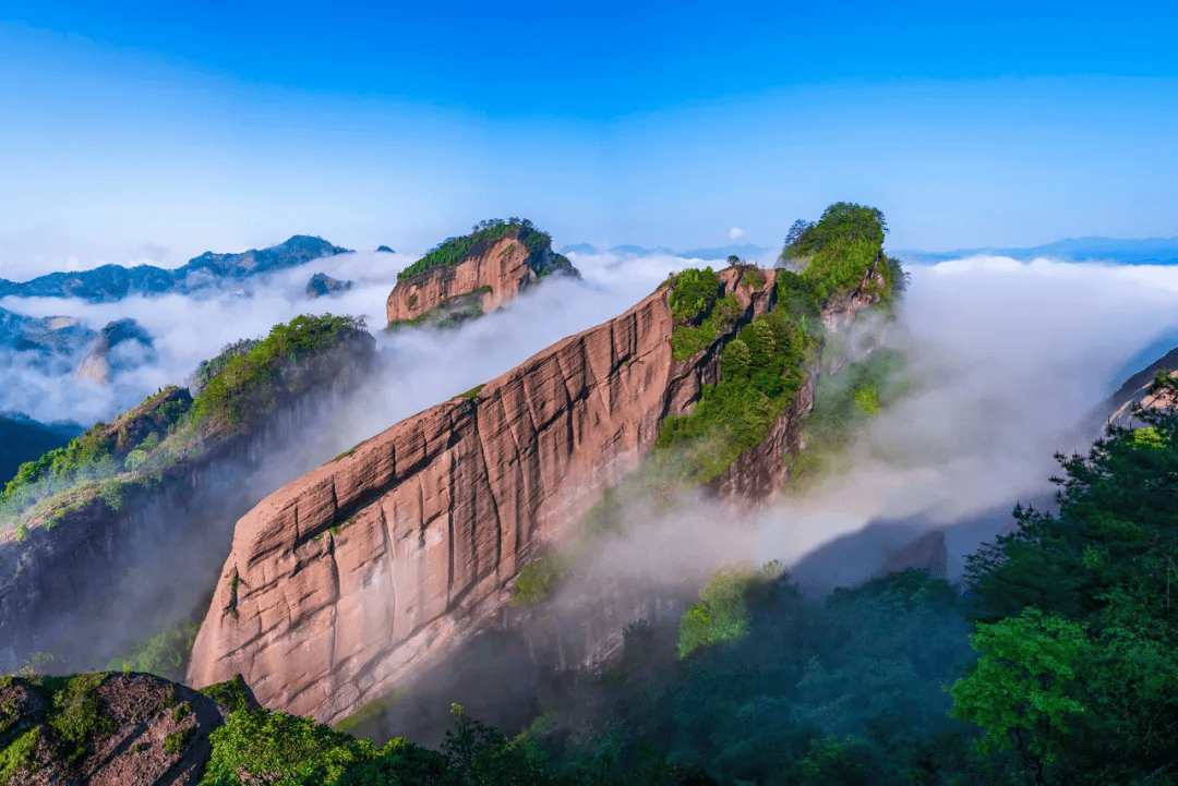 冠豸山风景区图片图片