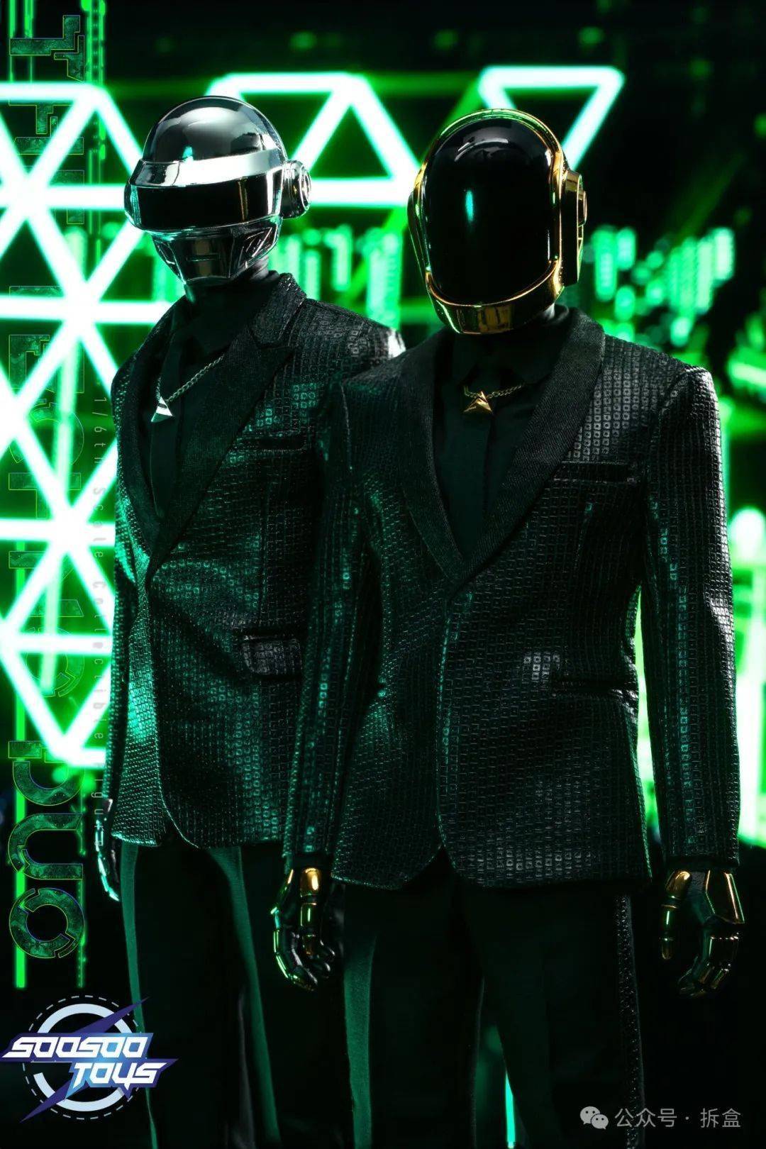 soosootoys daft punk电音二人组你一定有听过他们的歌
