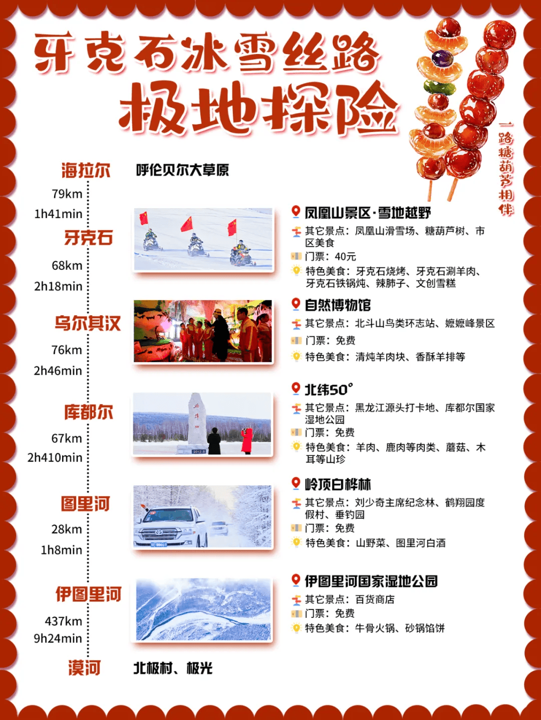 来呼伦贝尔市牙克石赴一场冬日冰糖葫芦的邀约!