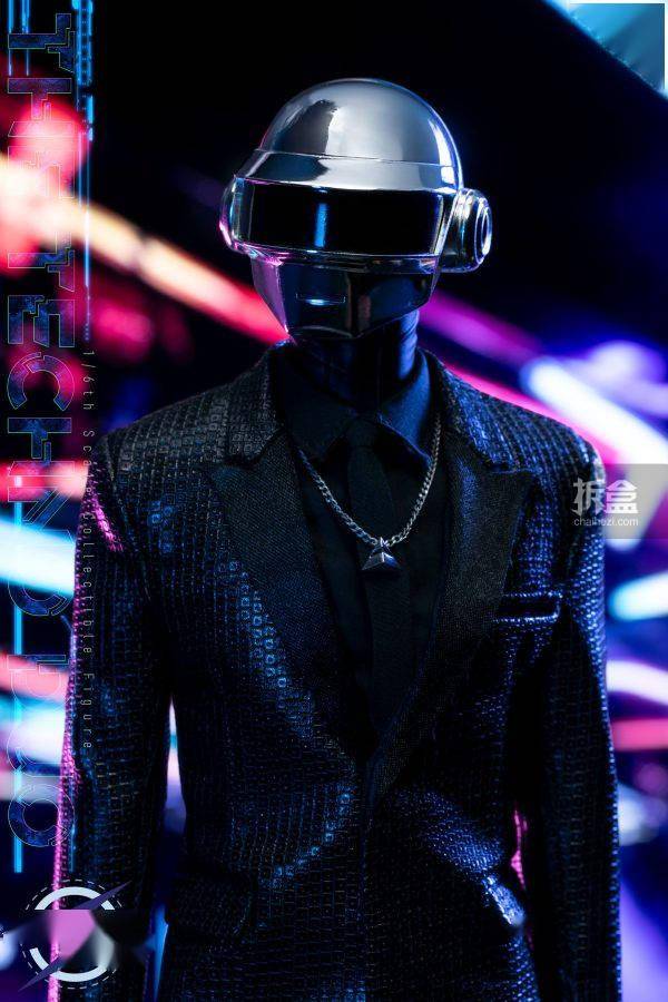 076 电音二人組 daft punk 同人 1/6 12寸可动人偶